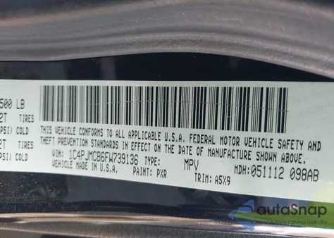 2015 Jeep Cherokee Latitude from USA, damaged, VIN 1C4PJMCB6FW739136